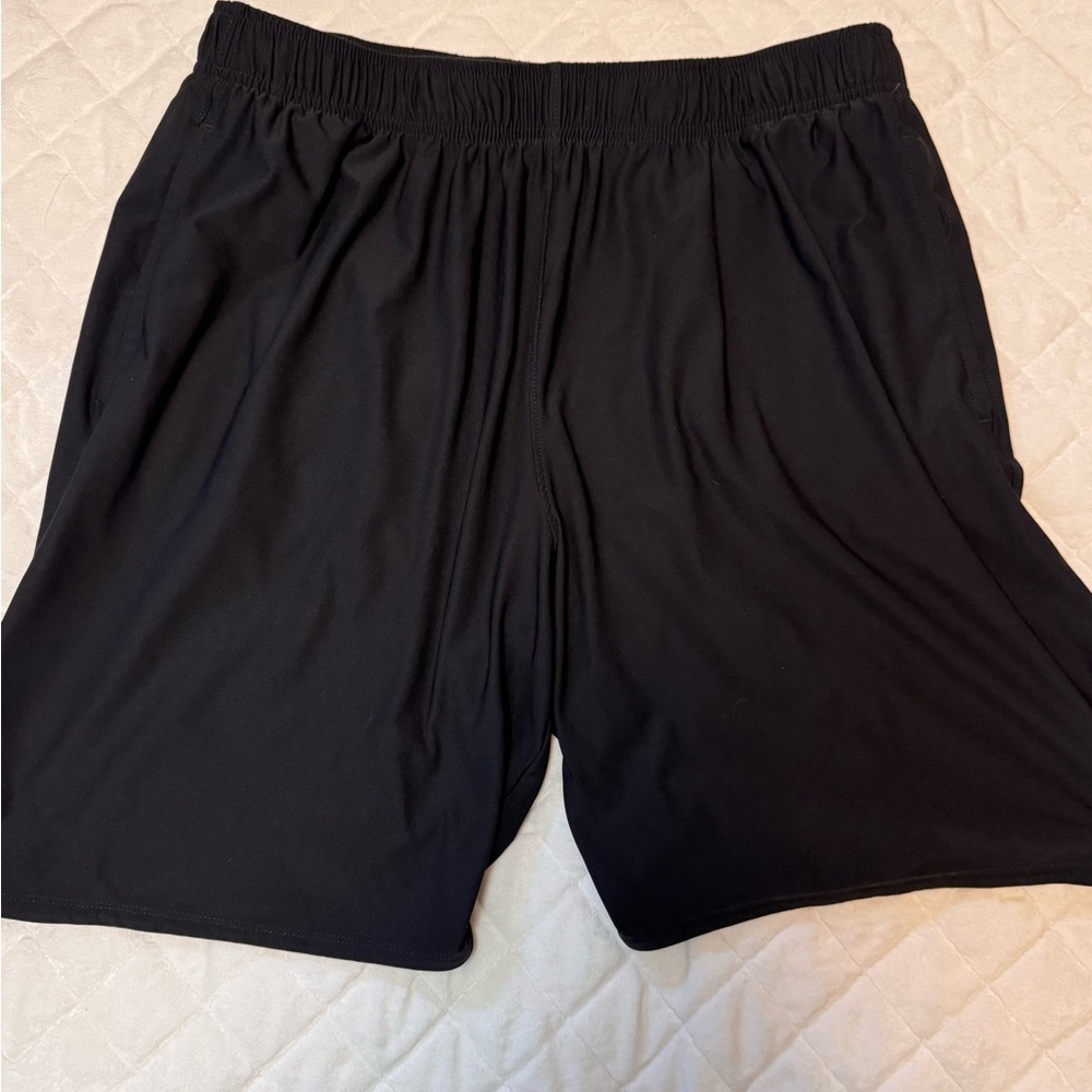 Men's Black Athletic Shorts
